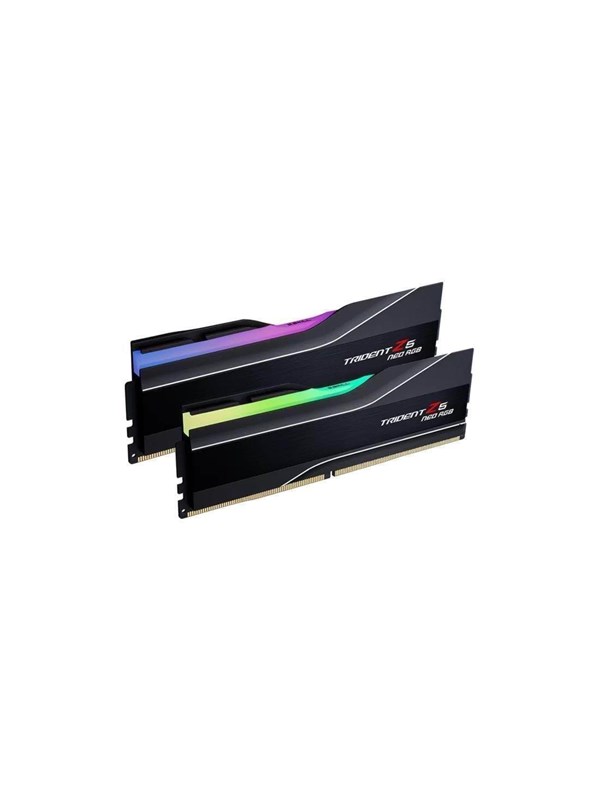 G.Skill Trident Z5 Neo RGB DDR5-6000 - 32GB - CL28 - Dual Channel (2 pcs) - AMD EXPO - Svart med RGB
