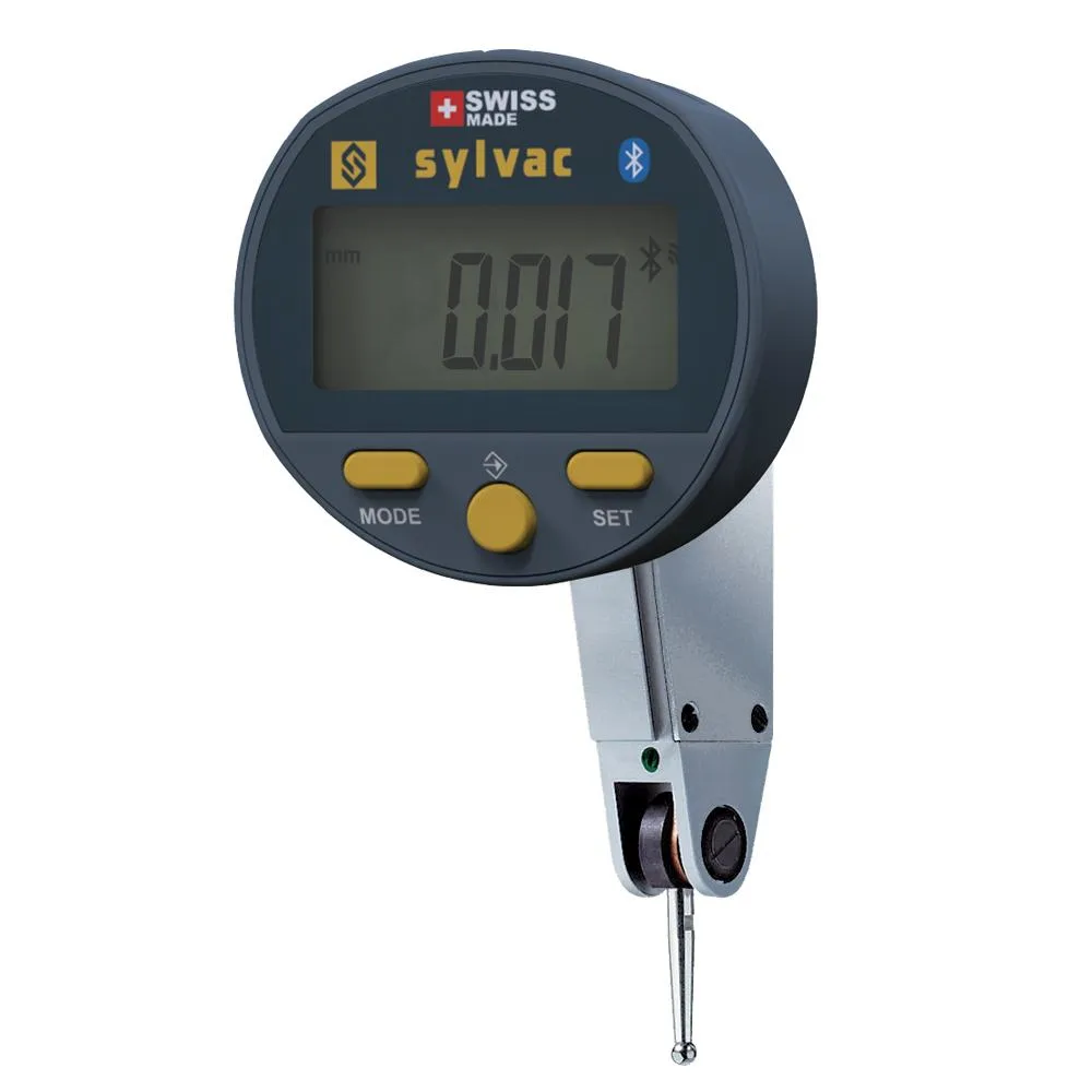 SYLVAC Digital vippetaster S_Dial Test Smart 0,8x0,001 mm IP54 12,5 mm (805.4321) BT