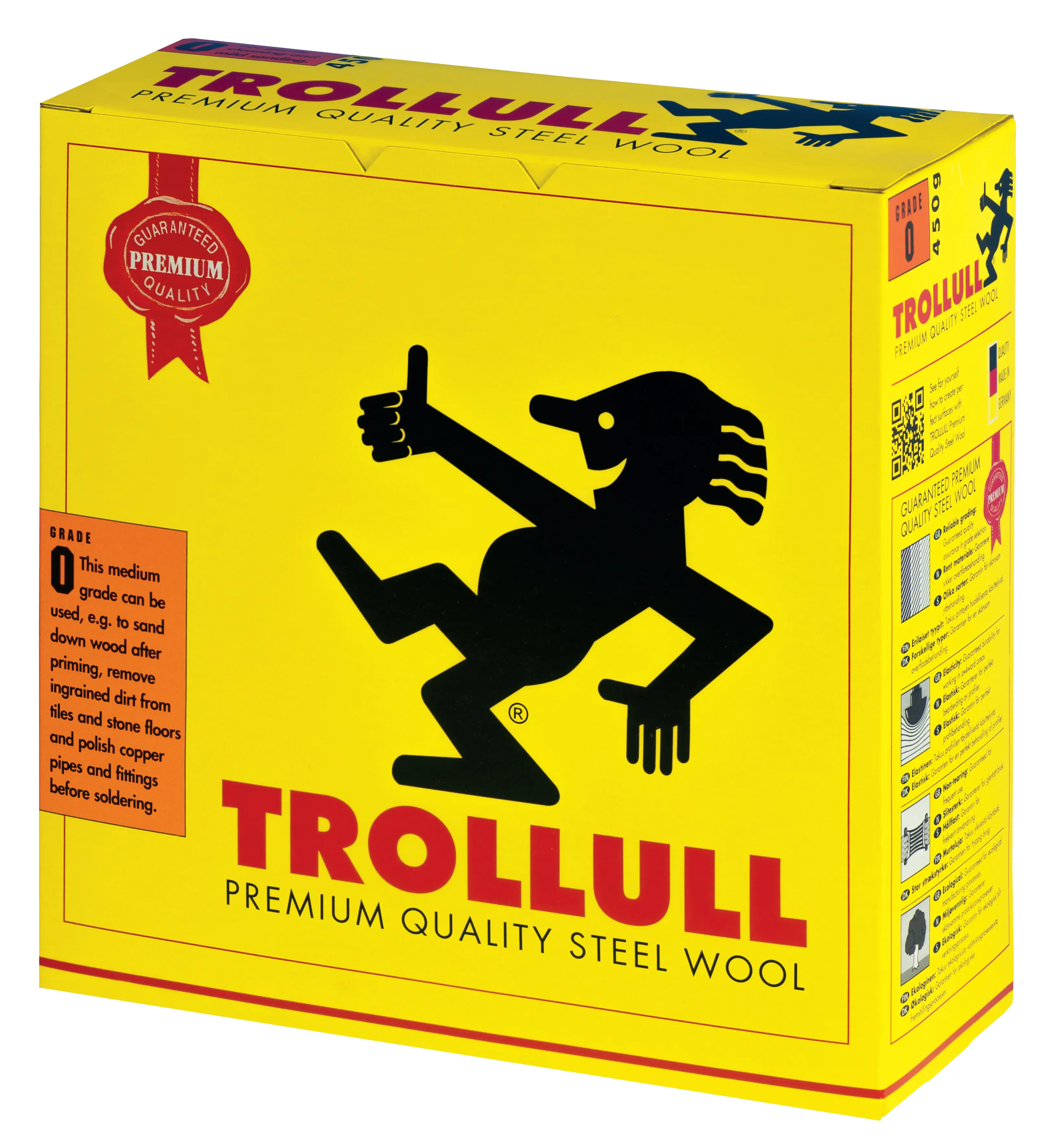 Stålull Nr. 2 i eske à 450 g