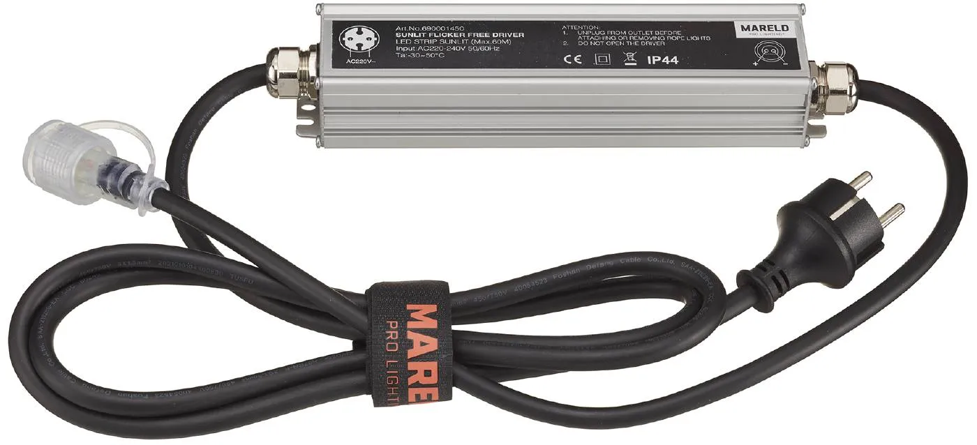 Flimmerfri LED-striper med Sunlit-driver