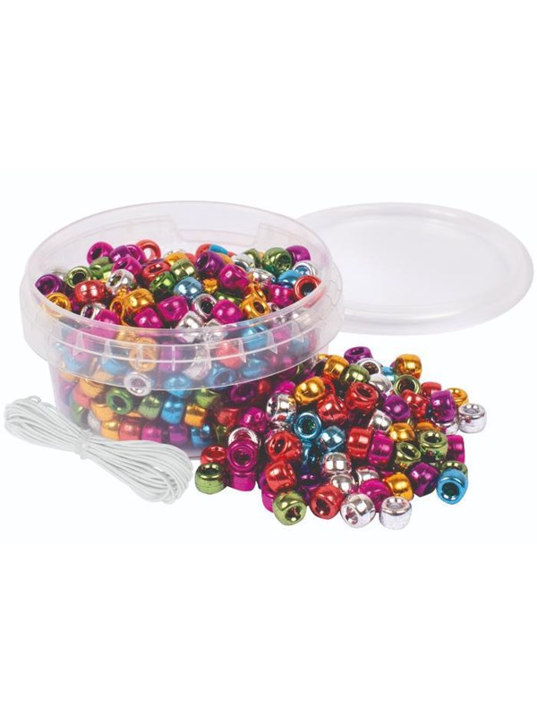 Playbox Congo Metallic Beads 300 pcs - 5+ Years