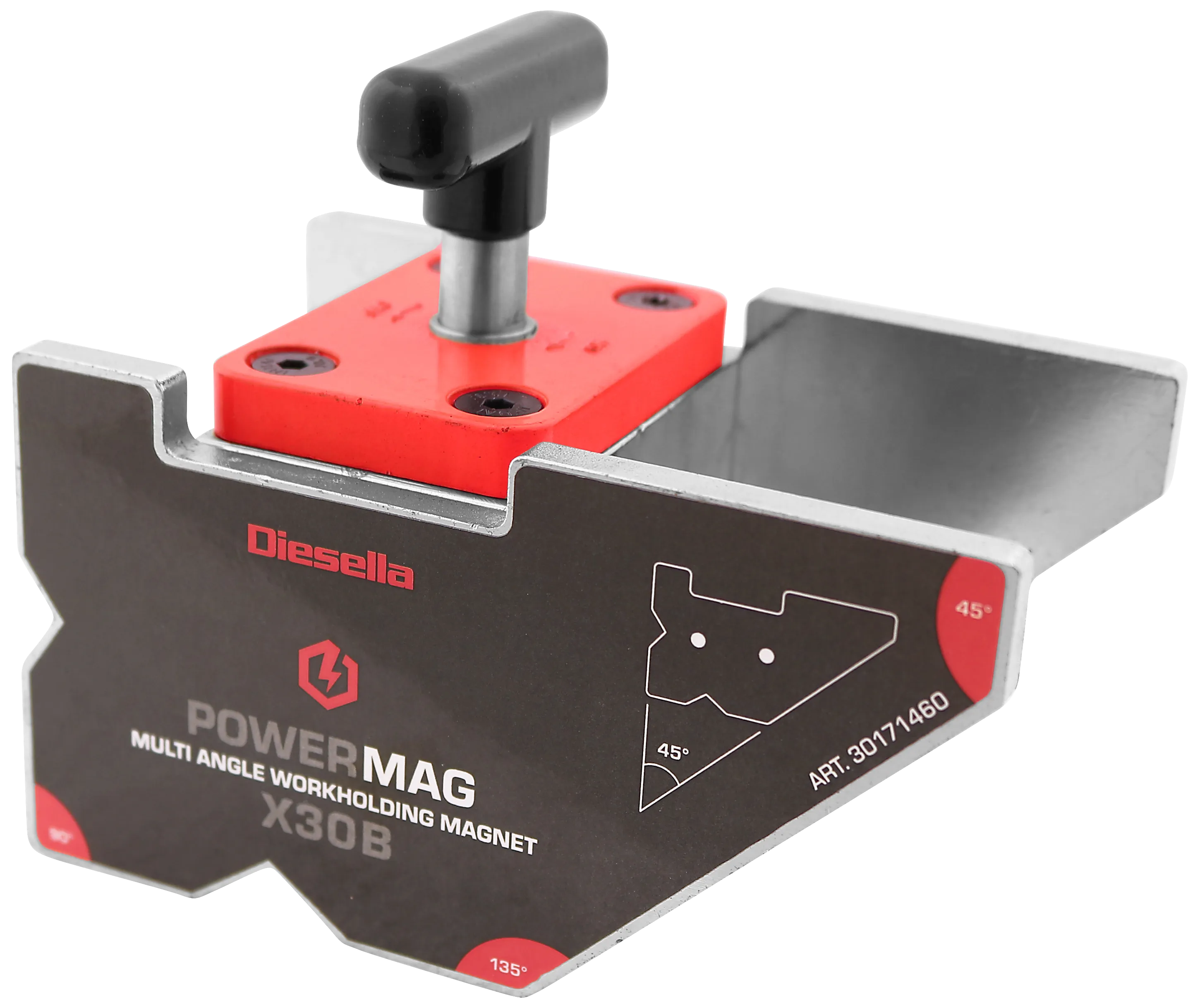 Powermag X30B magnetvinkel multi av/på funksjon