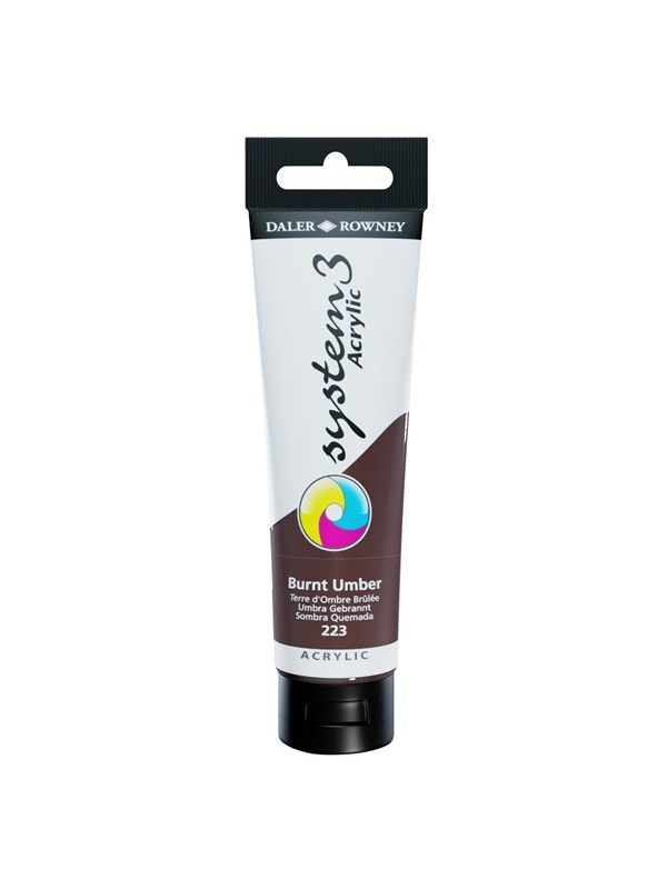 Daler-Rowney System3 150 ml Burnt Umber
