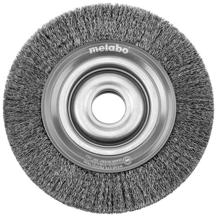 Stålbørste til bordsliper 150×28×20mm 0,3mm tråd