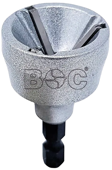 Bohrcraft utv. avgrader 1/4" 6kt skaft HSS 3-19mm