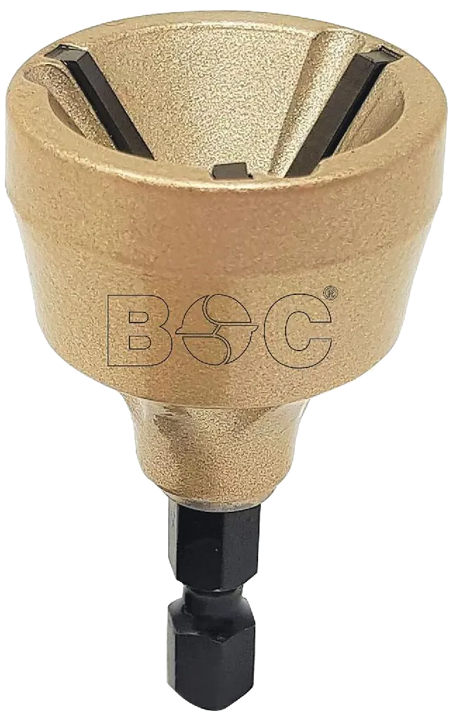 Bohrcraft utv. avgrader 1/4" 6kt skaft HM+ 3-19mm