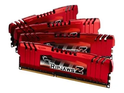 G.Skill Ripjaws Z Series - DDR3 - sett - 32 GB: 4 x 8 GB - DIMM 240-pin - 1600 MHz / PC3-12800 - CL10 - 1.5 V - ikke-bufret - ikke-ECC