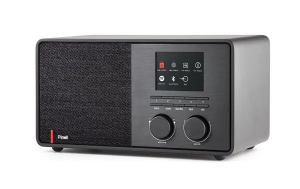 Radio Pinell Supersound 301, FM, DAB+, Wi-Fi, Bluetooth, sort