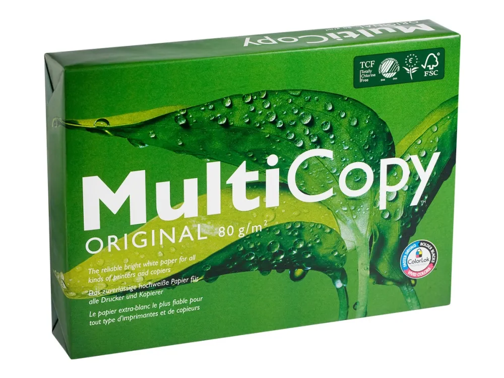 Printerpapir MultiCopy Original A3 160g hvid - (250 ark)