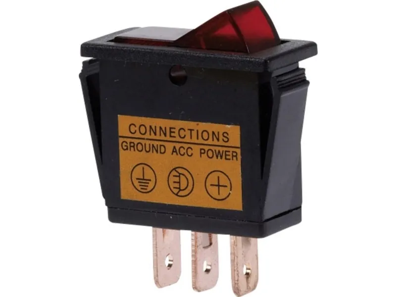 HP biltilbehør 28327 vippebryter for bil 12 V/DC, 1 stk
