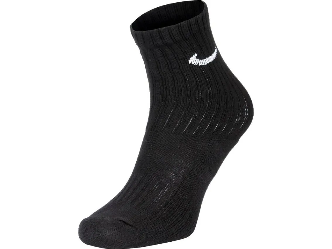 Nike Value Cotton 3-pk høye sokker 001: størrelse 42–46 (SX4508-001) – 10501_163797