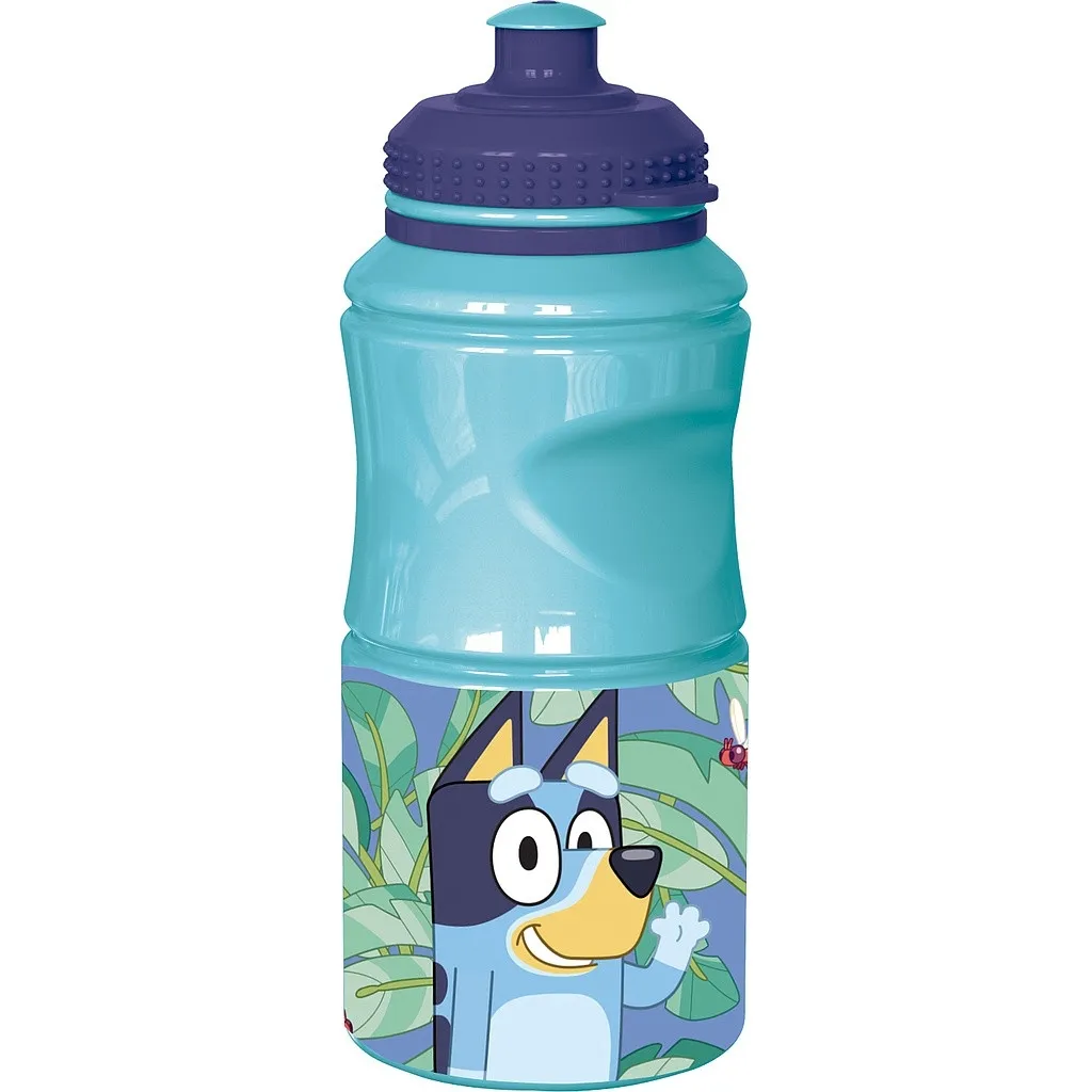 Bluey Flaske med håndtak, sportsflaske 380 ml