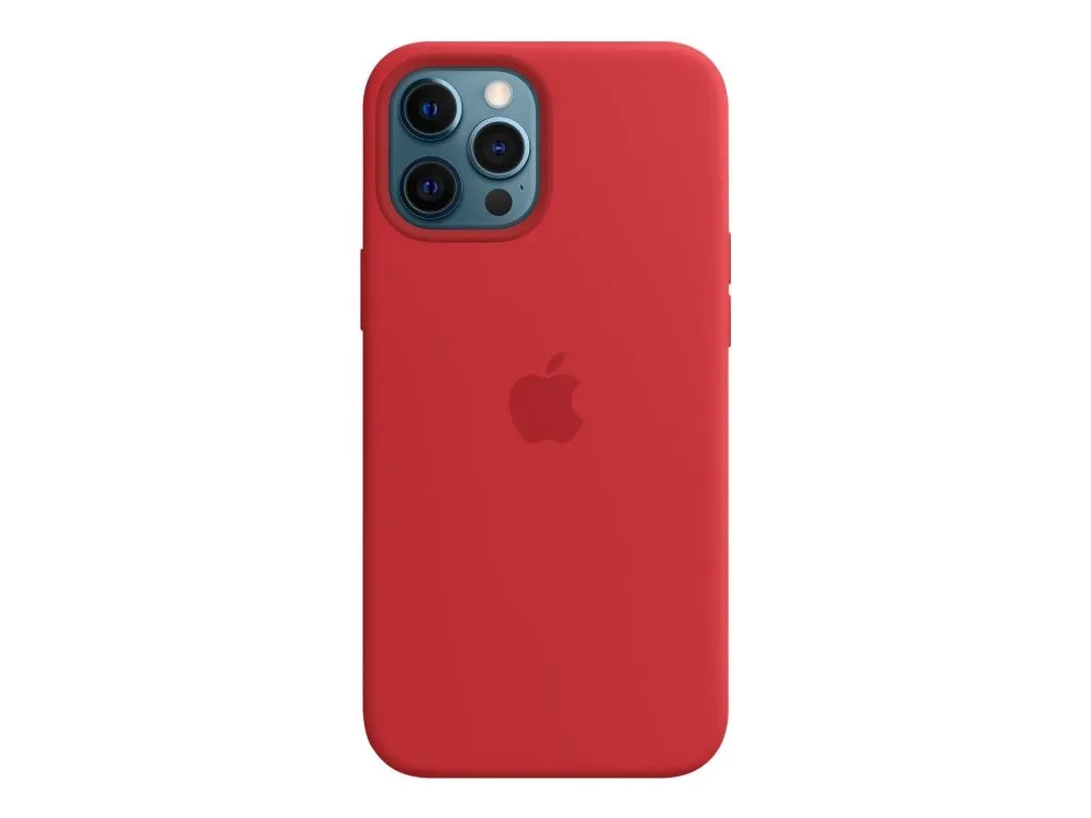 Apple - (PRODUCT) RED - Beskyttende deksel for mobiltelefon - med MagSafe - silikon - rød - for iPhone 12 Pro Max