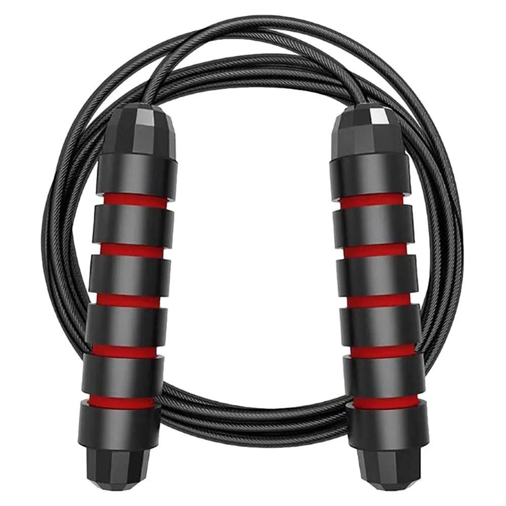 Hoppetau med Kulelager - Speed Rope - Red