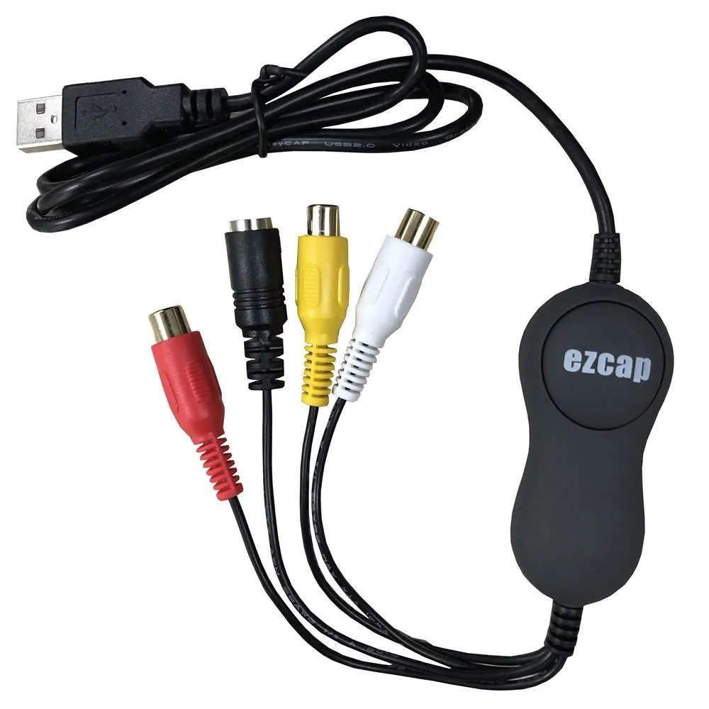 EZCap videoopptak VHS til DVD digital videokonverterer