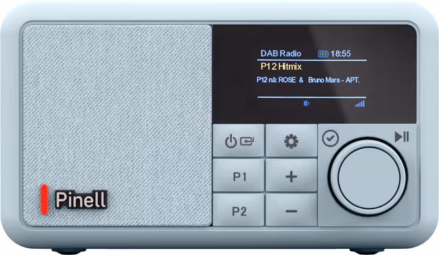 Pinell Compact digitalradio (frost blue)
