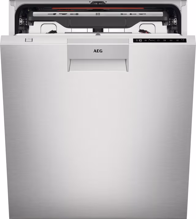 AEG Serie 8000 Oppvaskmaskin FBB84707PM (Rustfritt stål)