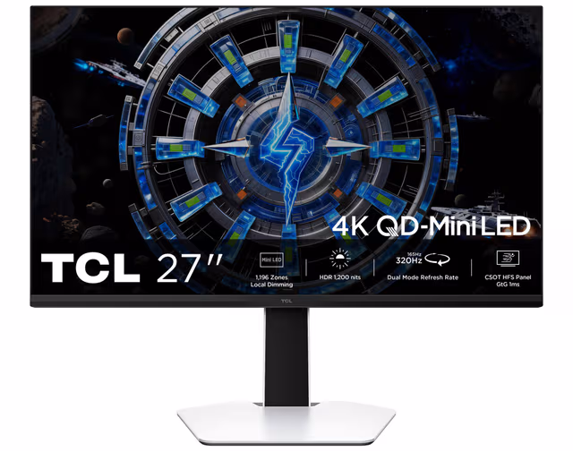 TCL 27C2A 27'' IPS/UHD/160Hz/1ms PC-skjerm