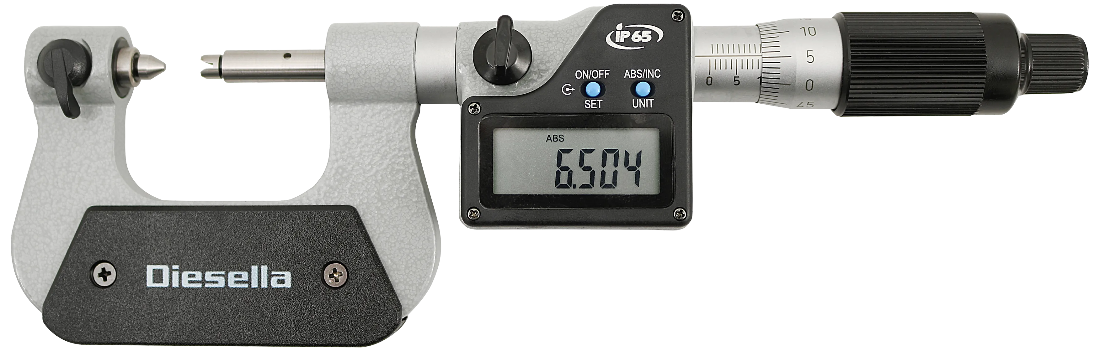 Digital gjengemikrometer 25-50×0,001 mm med innsatser
