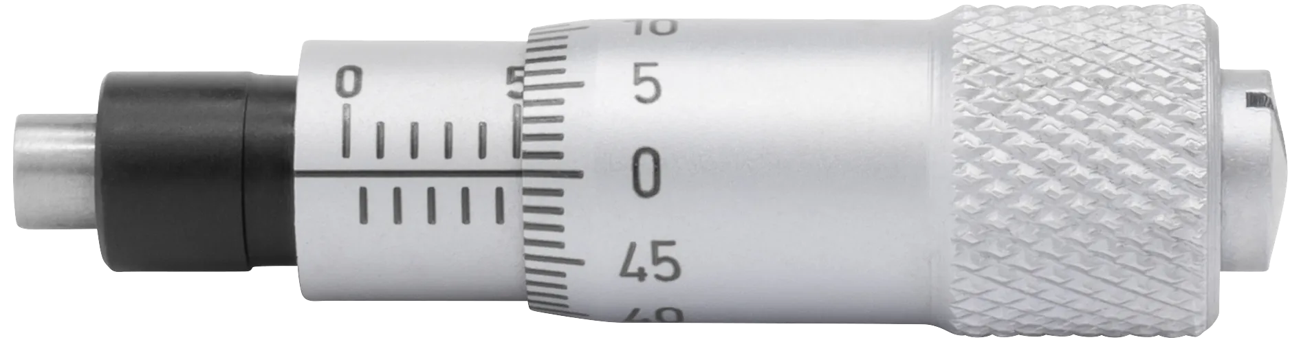 Innbyggingsmikrometer 0-6,5×0,01 mm, flat måleflate