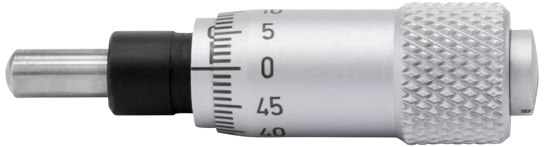 Innbygningsmikrometer 0-6,5×0,01mm konveks måleflate