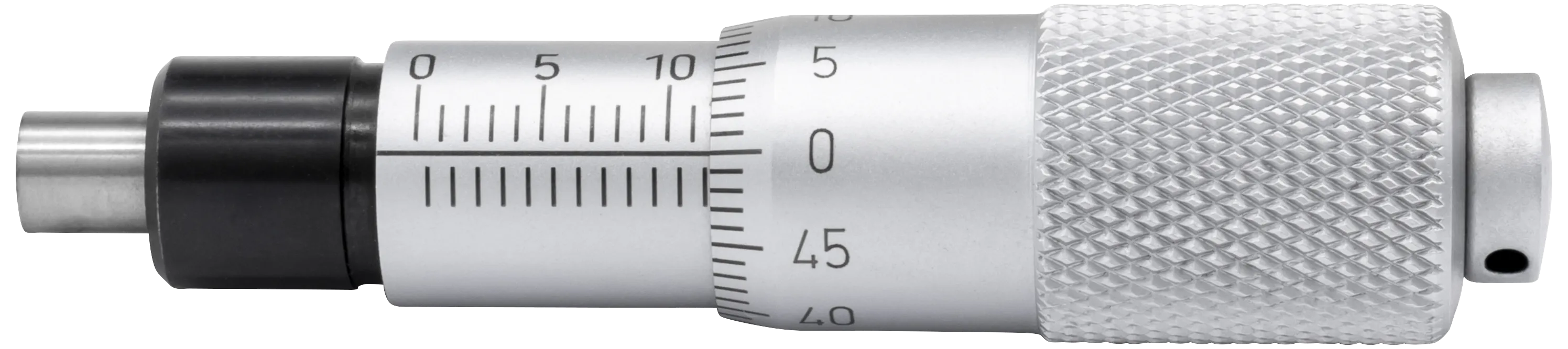 Innbygningsmikrometer 0-15×0,01mm, flat måleflate