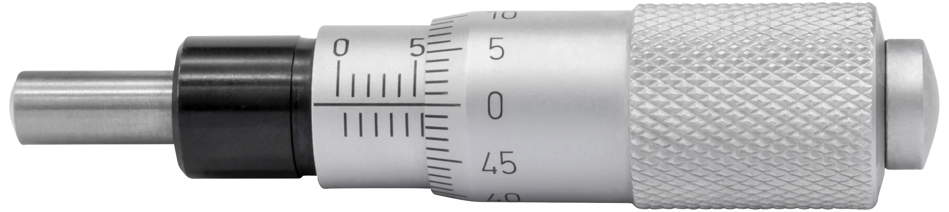 Innbyggingsmikrometer 0-15×0,01 mm konveks måleflate
