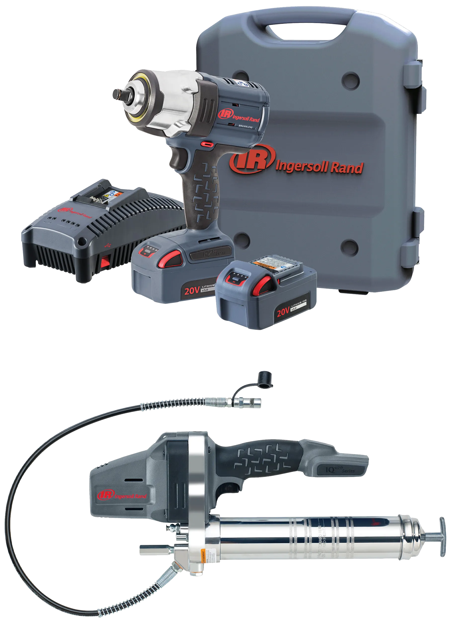 IR 20V kombosett, 2 maskiner + 2 batterier