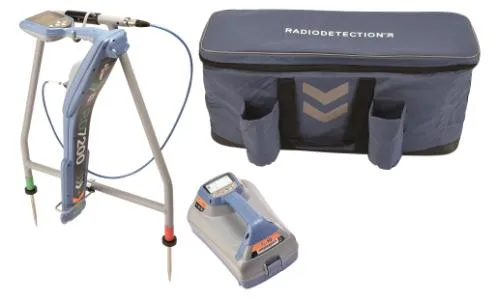 Radiodetection RD7200 kabelsøkersett med TX5 sender og A-ramme i veske