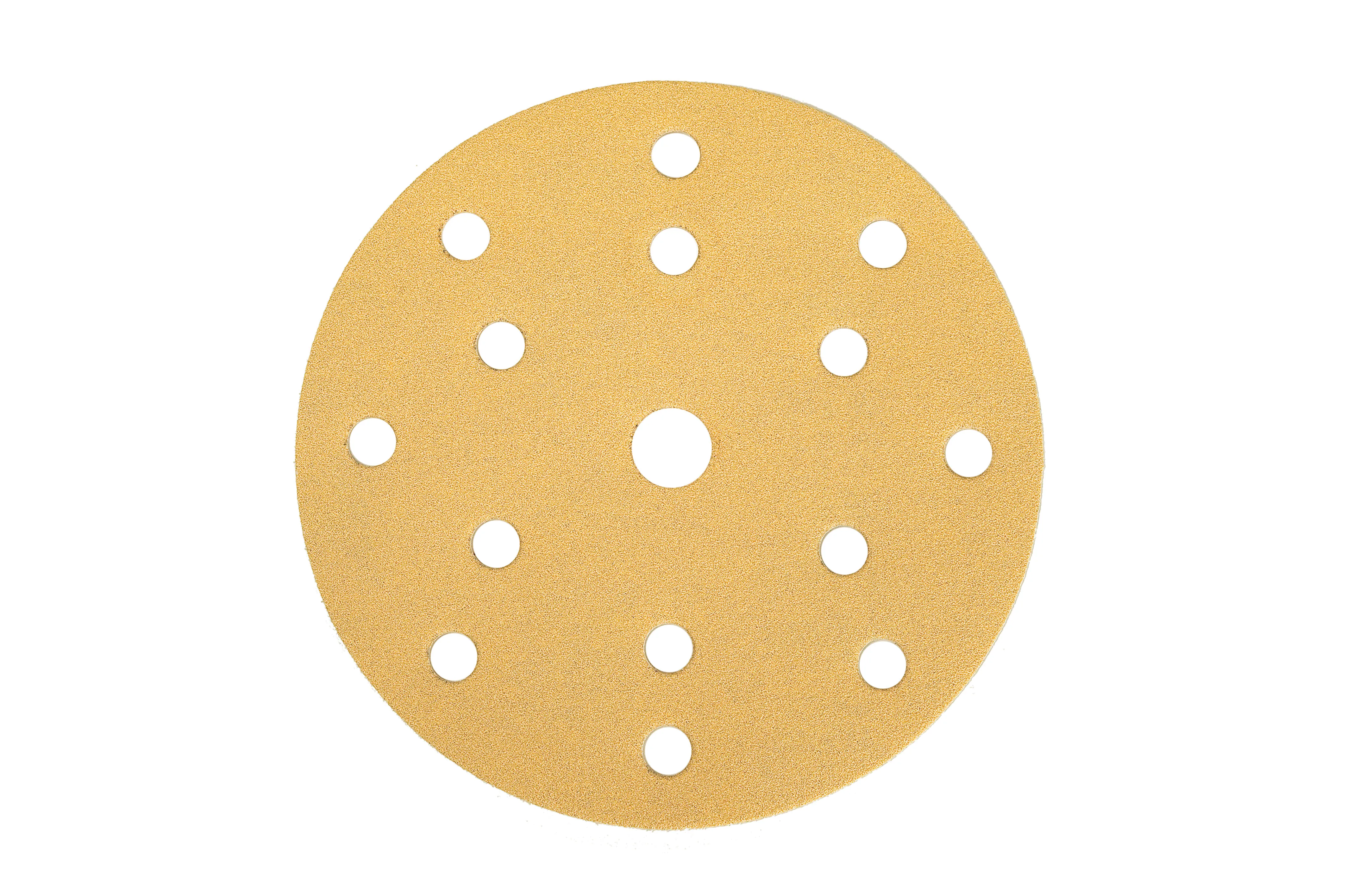 Mirka Gold, 150 mm sliprondell m. 15 huller, P80, 10 stk./pk.