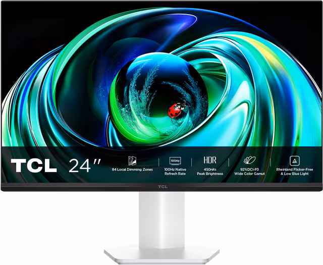 TCL 24G54 24/FHD/MiniLED/VA/100Hz/5ms/450nit PC-skjerm