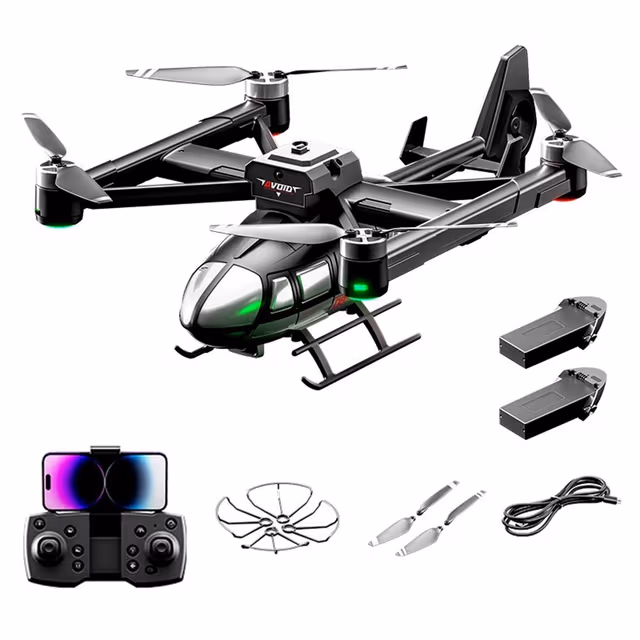 X38 DC-135 Helikopter Drone Kamera Luftfoto Quadcopter 2 batterier