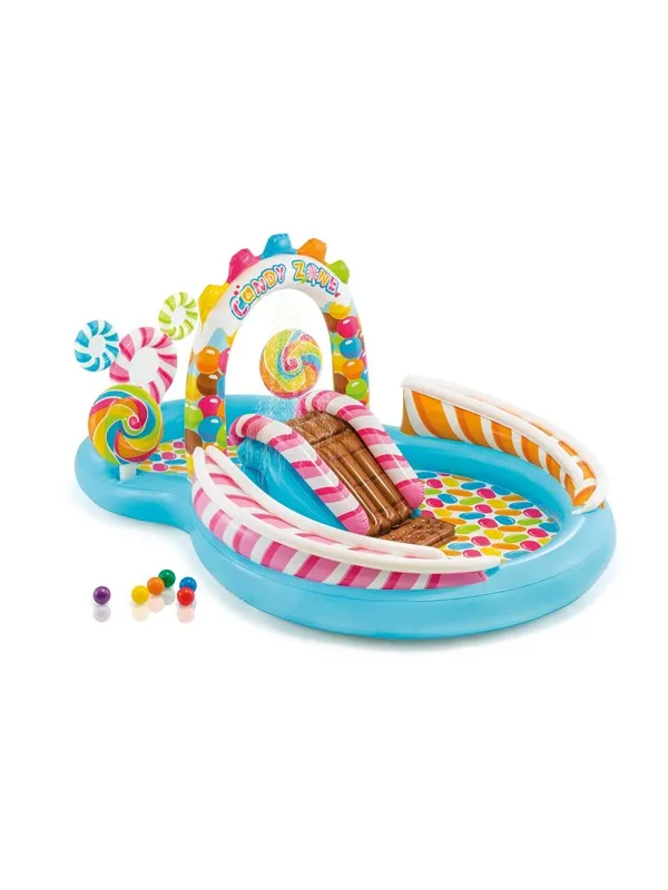 Intex Candy Zone leke- og aktivitetssenter 295x191x130cm