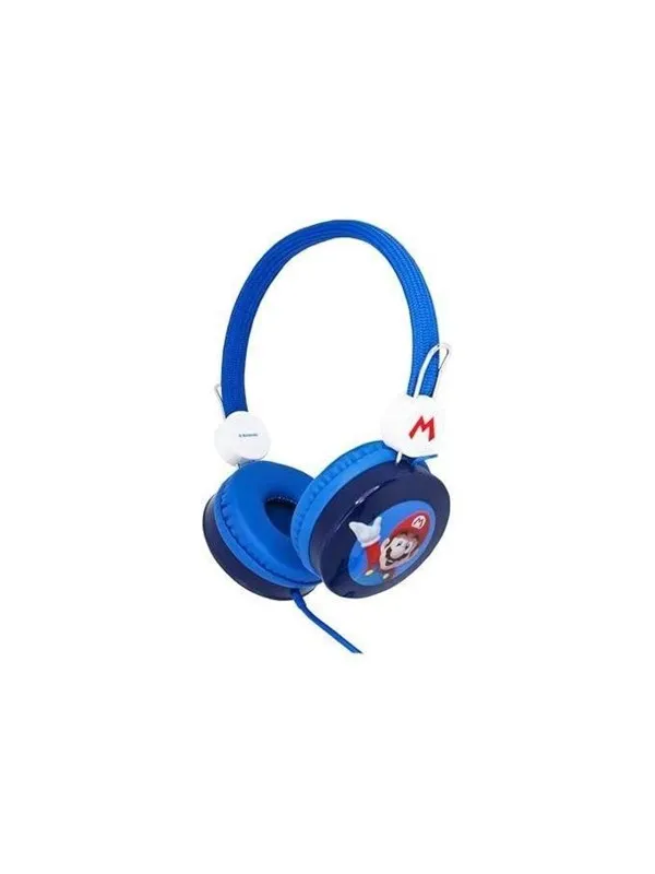 OTL Super Mario Kids Core Wired Headphones - Blue
