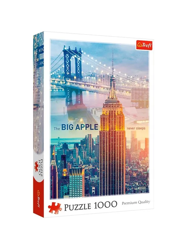 Trefl Puzzle - New York at dawn (1000 pieces) Gulv