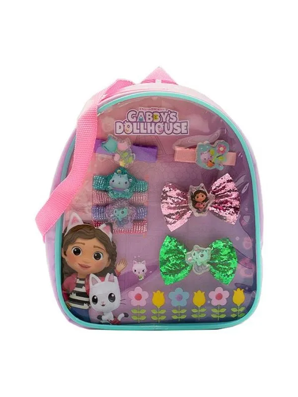 Gabby's Dollhouse Backpack with Accessories