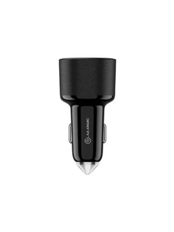 ALOGIC Rapid Power car power adapter - with 100W charging cable - USB 24 pin USB-C - 100 Watt