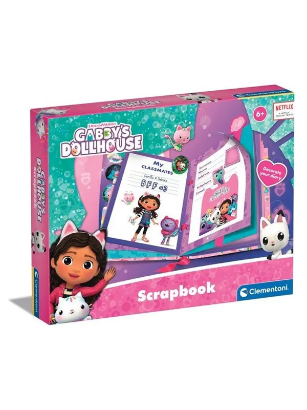 Clementoni Gabby's Dollhouse Scrapbook Set