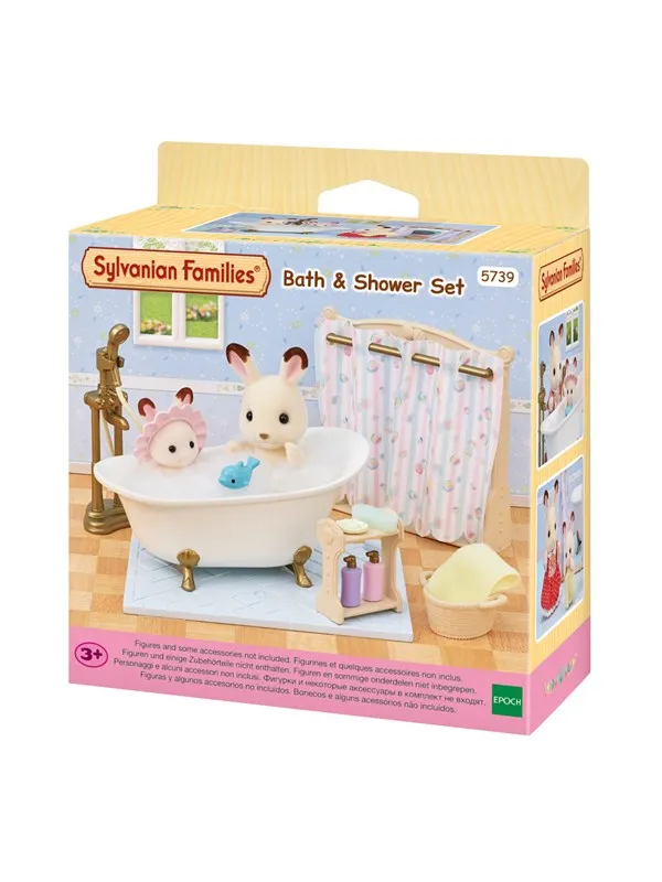 Sylvanian Families Badekar- og dusjsett