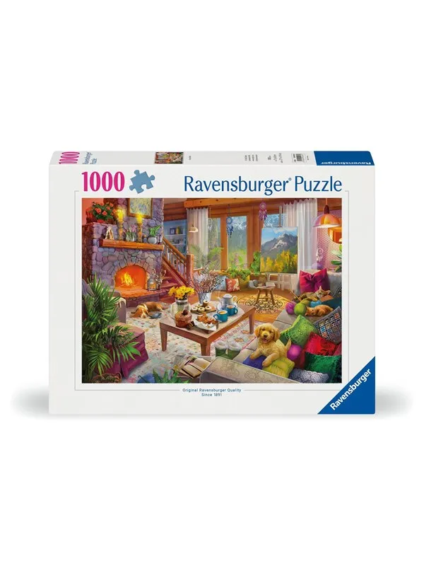 Ravensburger Puzzle Cozy Cabin 1000p