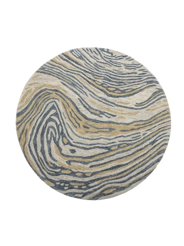 Bloomingville - Wool Tiger Carpet - Brown