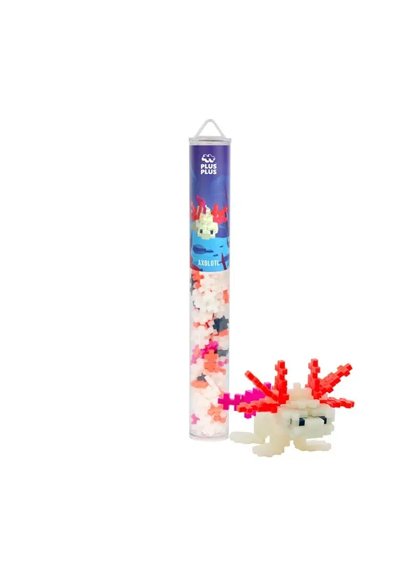 Plus-Plus Axolotl / 100 pcs Tube