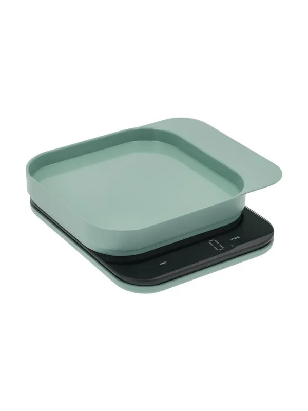 Rosti Kjøkkenvekt - Mensura kitchen scales - Nordic Green
