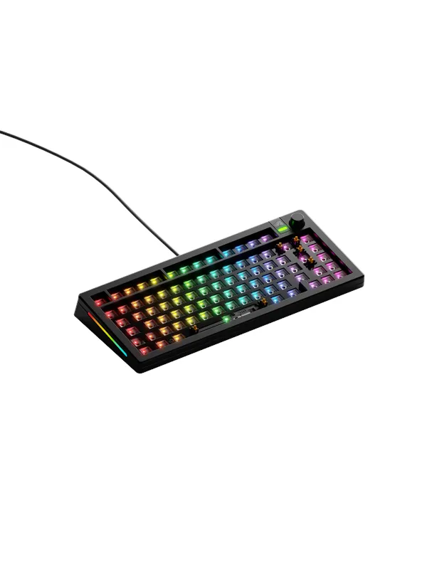 Glorious GMMK 3 75% - Barebone ISO - Gamingtastatur - Uten numpad - Svart