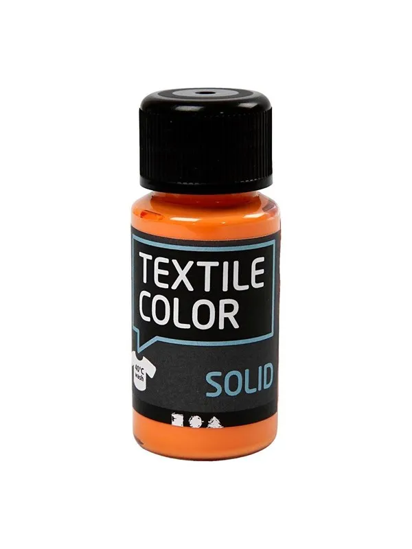 Creativ Company Textile Color Opaque Textile Paint - Orange 50ml