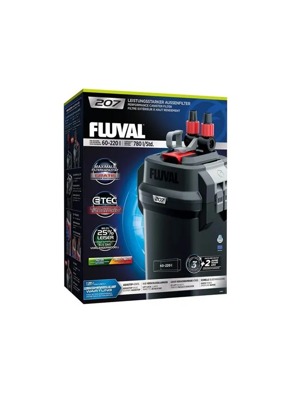 FLUVAL 207 780 ltr./t. 10 watt. 60-220 L