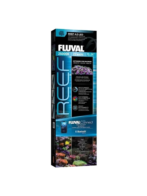 FLUVAL Reef 4.0 LED w/BT Mesh 22W 38-61 cm