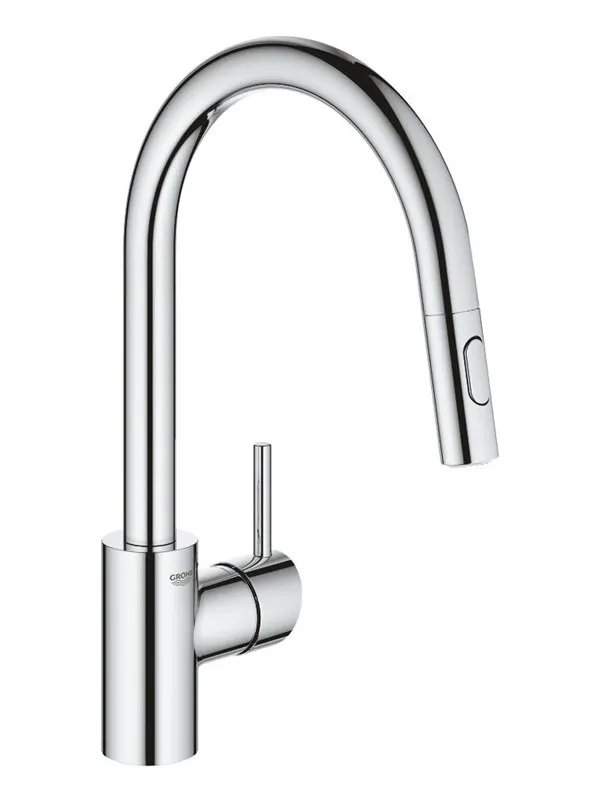 Grohe Concetto Kitchen faucet with pull-out Chrome