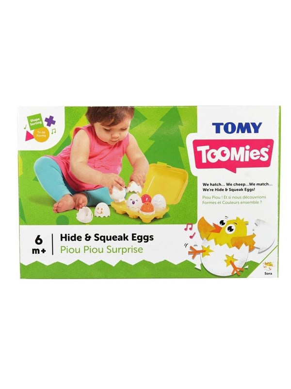 Tomy Toomies - Hide & Squeak Eggs