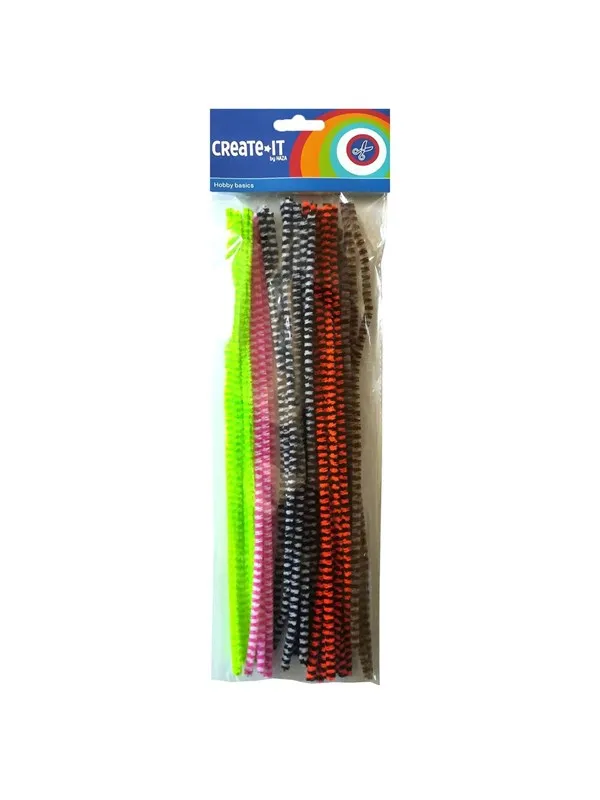 Haza Witbaard Chenille Animal Mix 50 pcs.